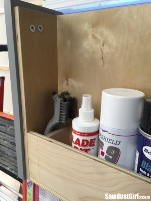 Build organized storage drawers for the workshop.