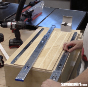 Add Vertical Storage Drawers to Existing Cabinets - Sawdust Girl®