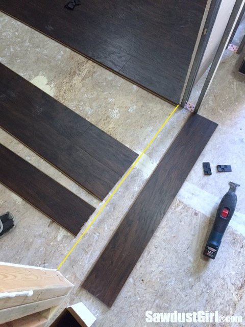 Laminate Flooring Installation Last Row Photos