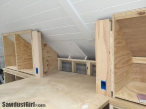 Building Angled Cabinets - Sawdust Girl®