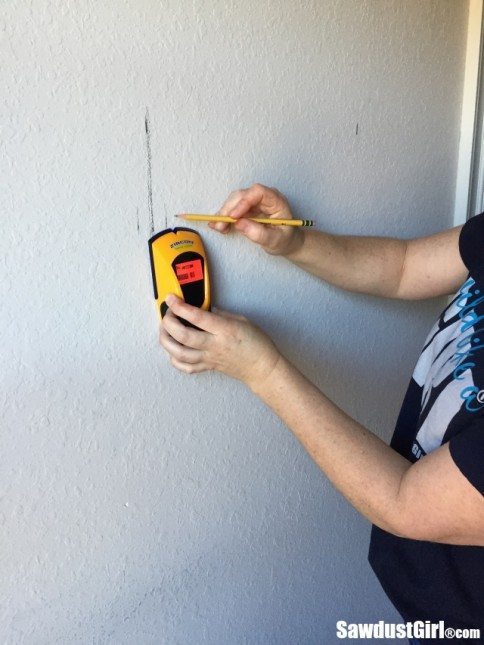 How to use a stud finder