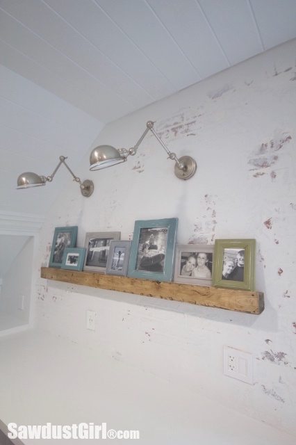 Faux Beam Picture Rail