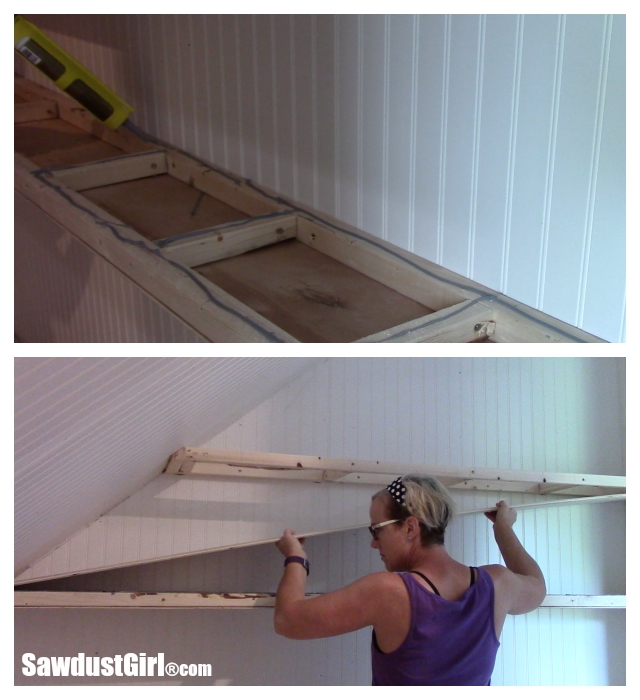 Long Floating Shelves - Closet Shelves - Sawdust Girl®