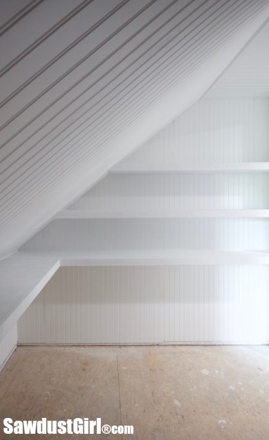 Studio Closet Floating Shelves