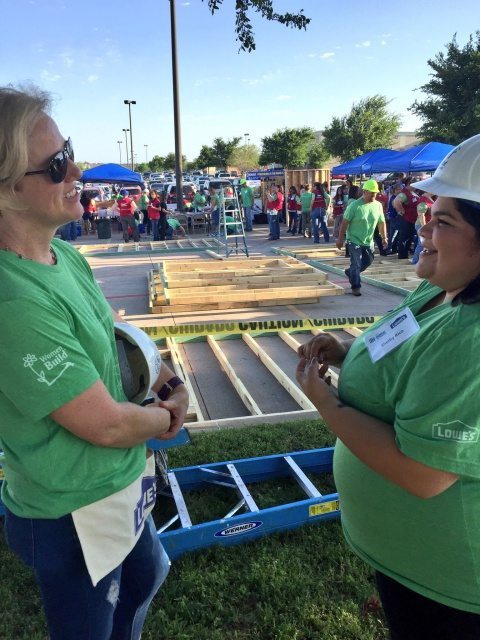 Women Build with Lowe's and Habitat for Humanity