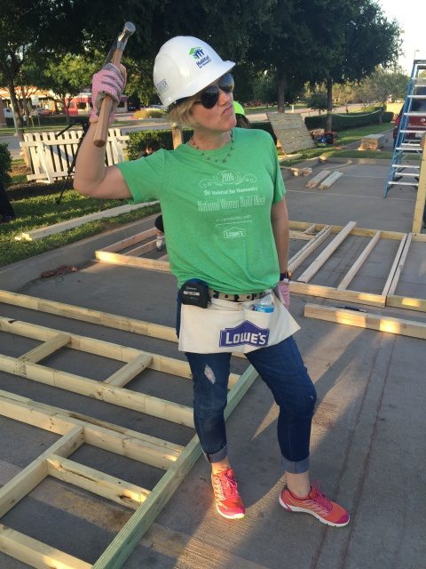 Women Build with Lowe's and Habitat for Humanity