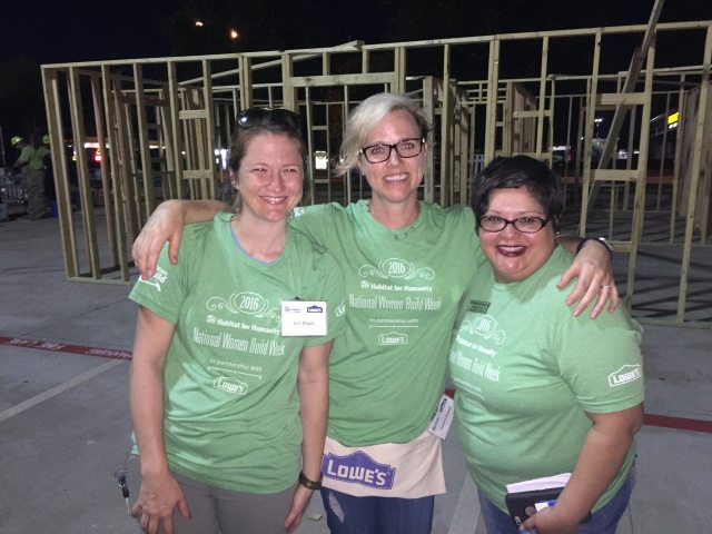 Women Build with Lowe's and Habitat for Humanity