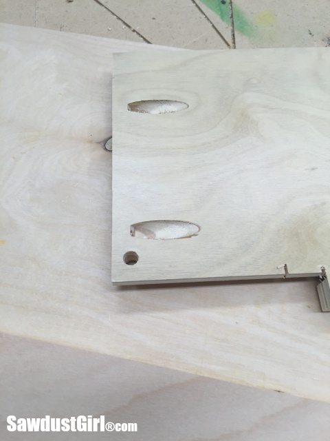 Blum locking mechanism jig