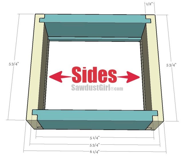 How to build a cabinet drawer using locking rabbet joints