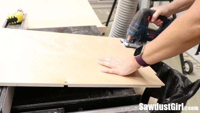 Pull-out Storage Cabinet - Sawdust Girl®