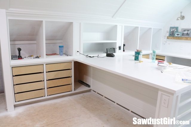 Pull-out Storage Cabinet - Sawdust Girl®