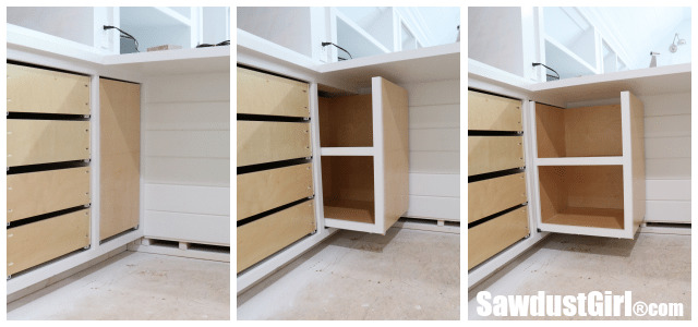 Pull-out Storage Cabinet - Sawdust Girl®