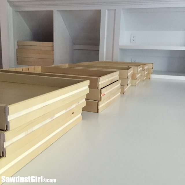 Dado for wood drawer runners