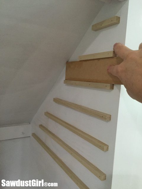 Wood drawer runners