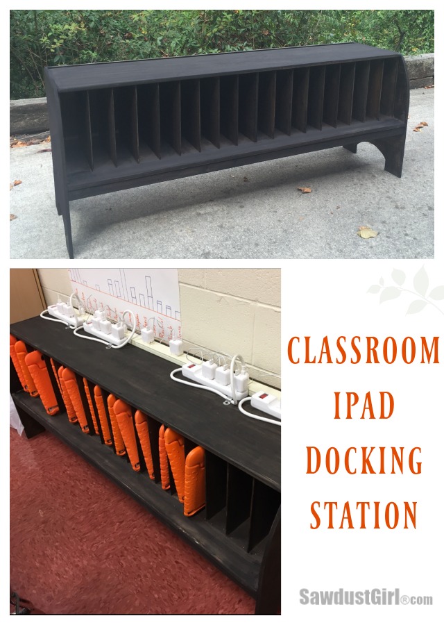 How to Build a Classroom iPad Docking Station