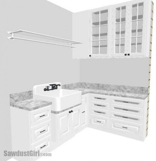 Utility Sink Placement | Sawdust Girl