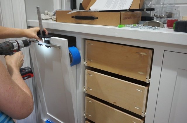 Building a Tilt-out Storage Cabinet - Day 9 - Sawdust Girl®