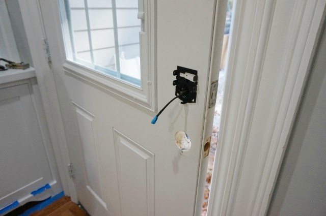 How to Install a Smart Lock for Your Door - Installing 2 gen Kevo Lock