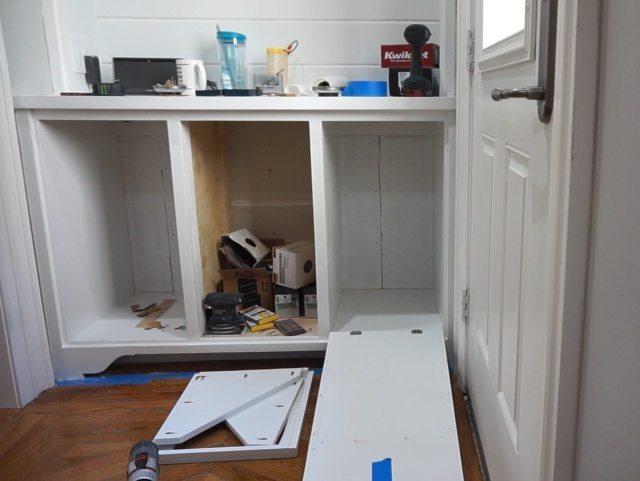 Building A Tilt Out Storage Cabinet, Tilt Out Cabinet Hinge