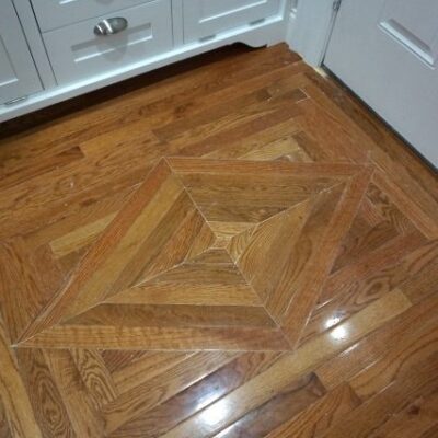 Replacing Wood Floor Decorative Insert
