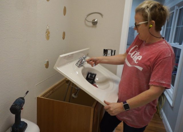 Jack and Jill bathroom remodel