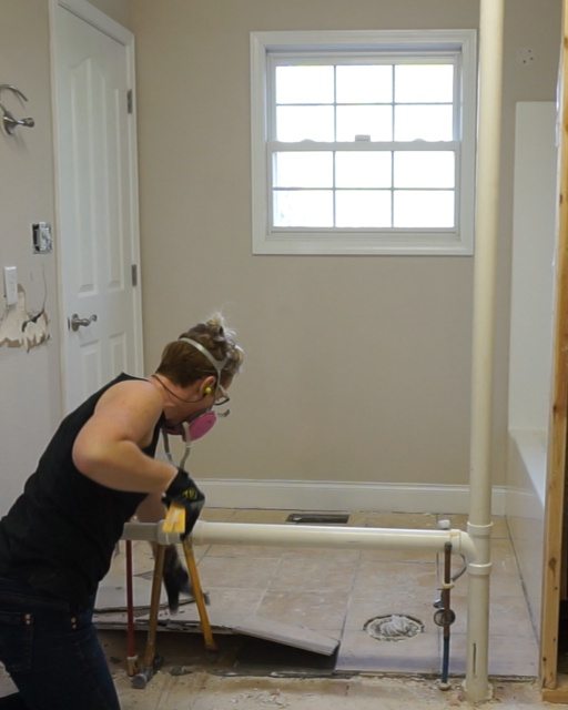 Jack And Jill Bathroom Remodel Begins Sawdust Girl