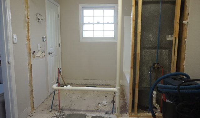 Jack and Jill bathroom remodel