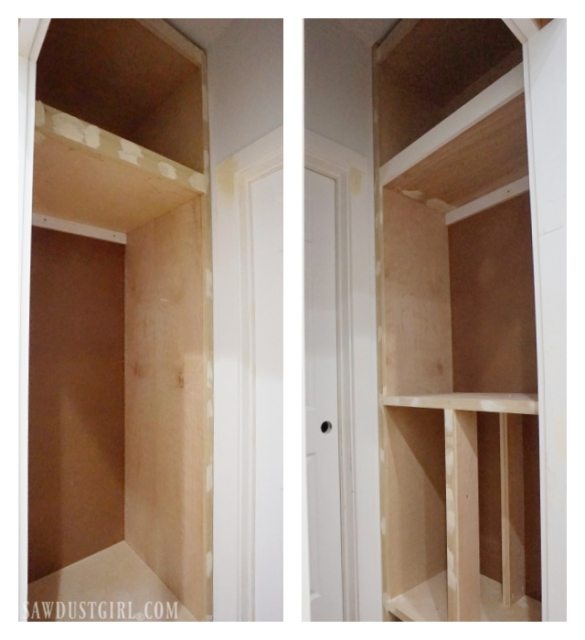 Tiny Closet in Guest Bedroom - Sawdust Girl®