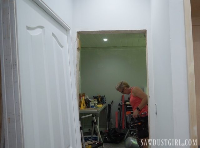 Installing doors and door casings