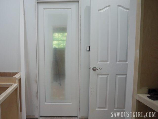 Mirrored Pocket Door Jack And Jill Bathroom Update Sawdust Girl