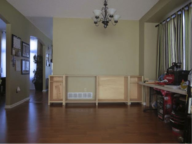 building a builtin buffet