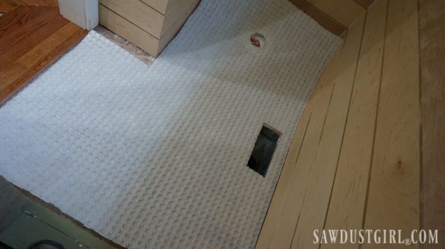 Install Tile Flush With Hardwood Floors, Laying Tile On Hardwood Floor