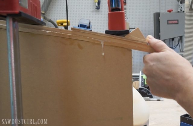 How To Build A Curved Floating Desk Sawdust Girl