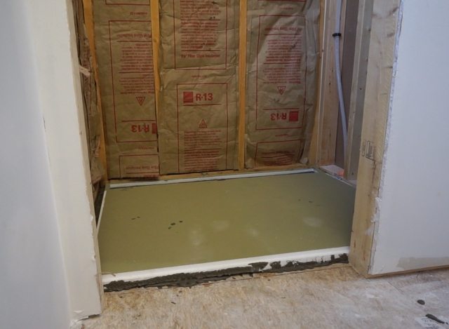 Installing Preformed Shower Pan - Tile Ready