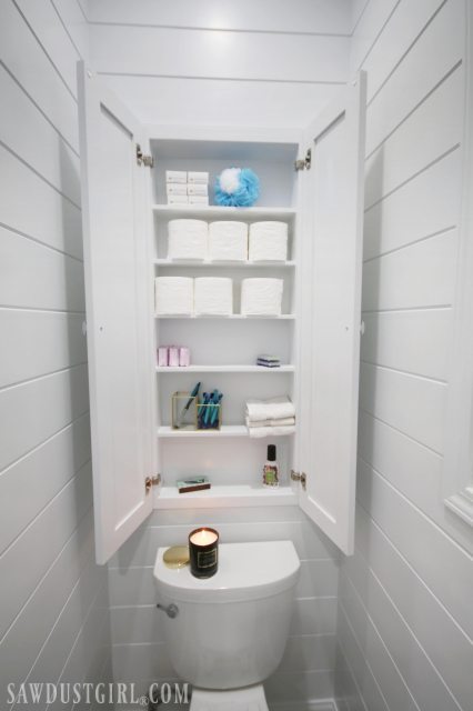 Bathroom Cabinet, Plunger Cabinet Storage, Toilet Paper Cabinet Stand, Bathroom  Storage Cabinet 