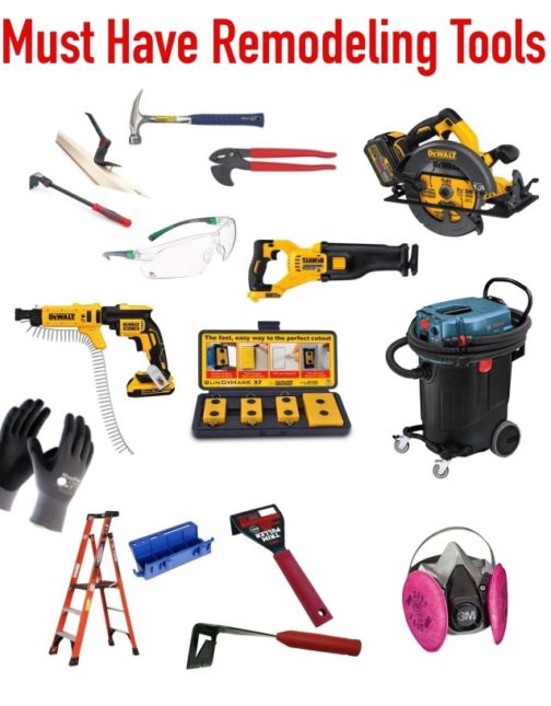 Must have remodeling tools