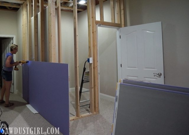 Installing PURPLE XP Drywall