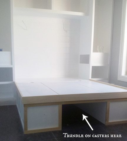 kristy's platform bed with storage everywhere