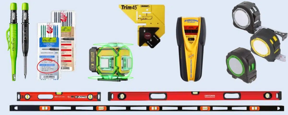 renovation tools for measuring marking