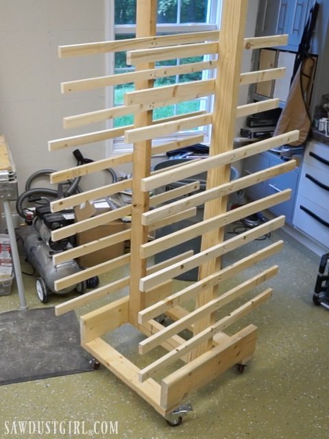 paint drying rack for cabinet doors - sawdust girl®