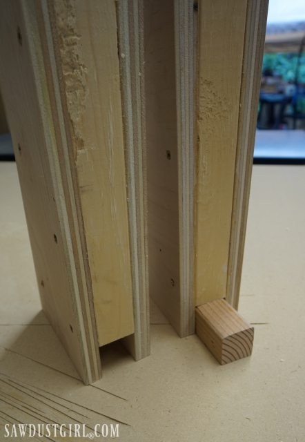 Building Garage Shelves Cantilevered, How To Make Garage Shelf Brackets