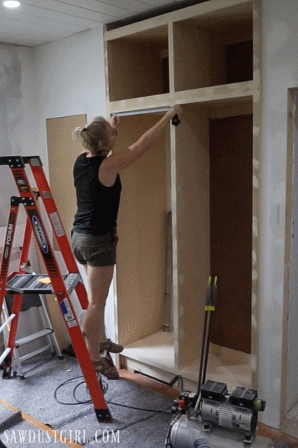 Measuring for cabinet doors 
