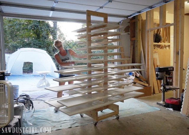 Cabinet Door Drying Racks