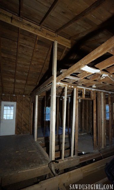 Calderwood Cottage opening ceiling