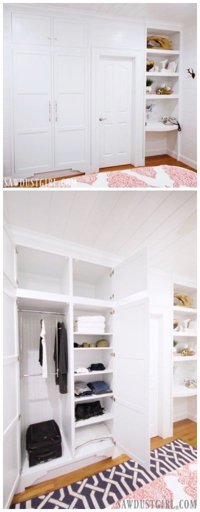 Long Floating Shelves - Closet Shelves - Sawdust Girl®