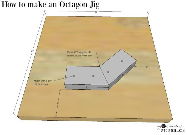 How to Make an Octagon Jig - Building Geometric Shapes 