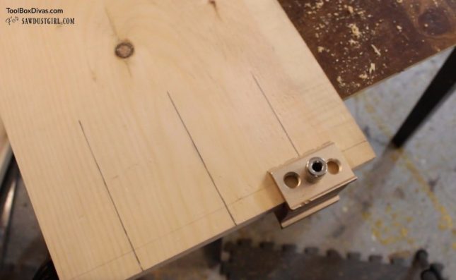 Using a dowel jig