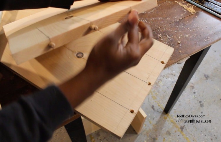 Working with Dowel Joints - Sawdust Girl®