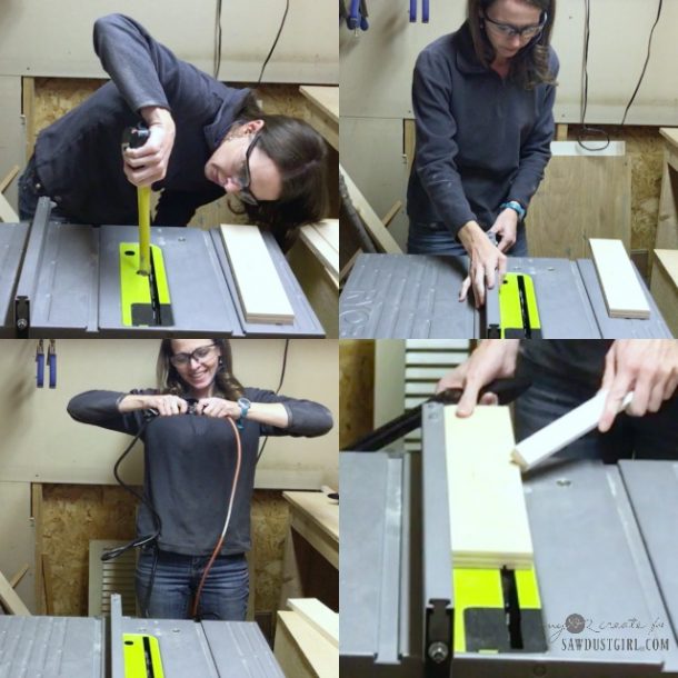 How to cut a Dado on a Table Saw Sawdust Girl®