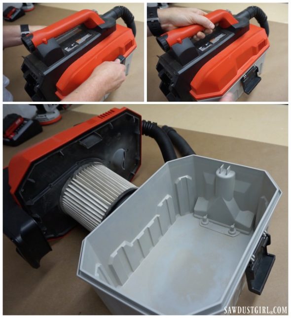 PorterCable 20V MAX WetDry Vac PCC795B Sawdust Girl®